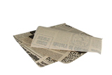 Hamburger Wrapping paper greaseproof 330x380 mm FSC®Mix newspaper Brown - 2.000 pcs