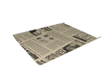 Hamburger Wrapping paper greaseproof 330x380 mm FSC®Mix newspaper Brown 