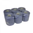 Towel Roll Midi blue 2 ply 135 meter Ø200 mm 100% cellulose T9 