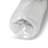 rPET bottles 250 ml clear/white lid - 285 pcs