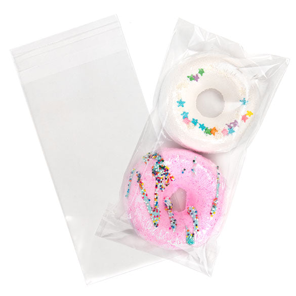 Eco-Friendly Bioplastic Clear Bags 102x191mm - 100 pcs