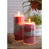 Pearlsand Candle 400gr Pink - 6 pcs