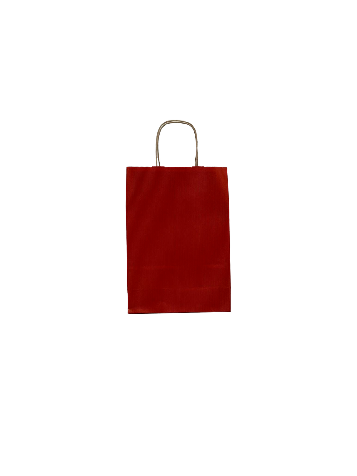Paper Carry Bags Dk Red 220+100x310mm - 50 pcs