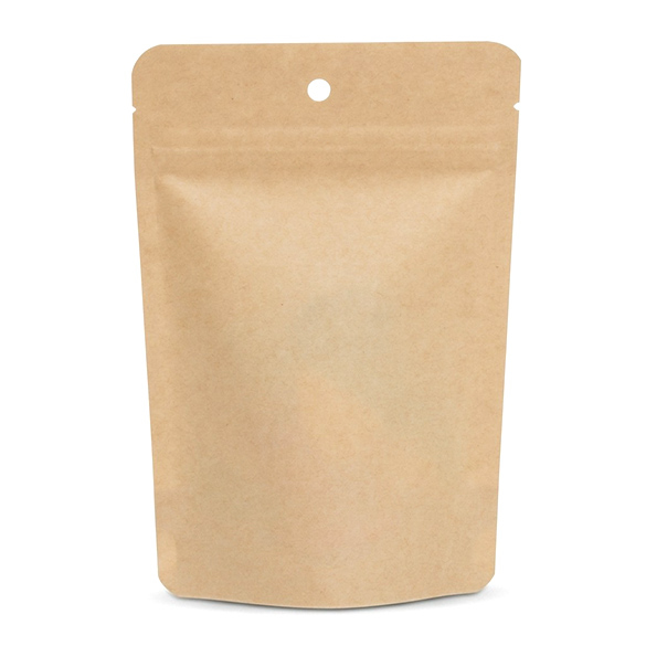 Kraft Home Compostable Stand Up Pouch 10x6x15cm 