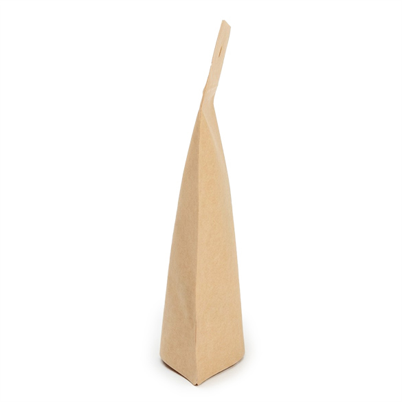 Kraft Home Compostable Stand Up Pouch 10x6x15cm - 100 pcs