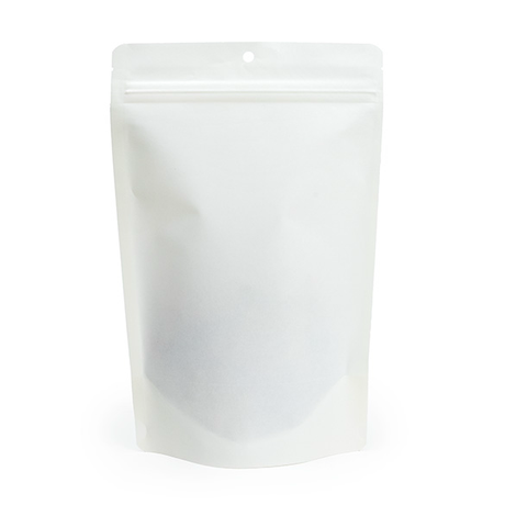 White Home Compostable Stand Up Pouch 15x9x23cm