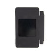 Black Gift Boxes Window Box w/ attached window 105 x22x105 mm 