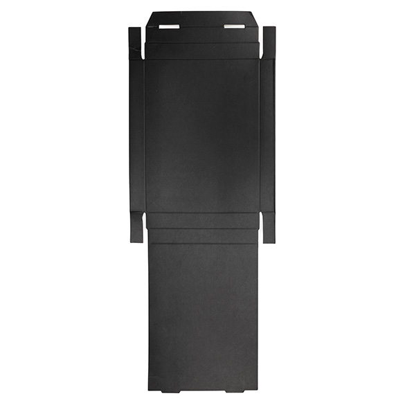 Kraft Gift Boxes Matt Black 114x16x152mm -25 pieces