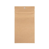 Grip Seal Bags w/ Child Resistant Zipper Kraft 76 x114 mm - 100 pieces