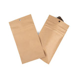 Grip Seal Bags w/ Child Resistant Zipper Kraft 76 x114 mm - 100 pieces