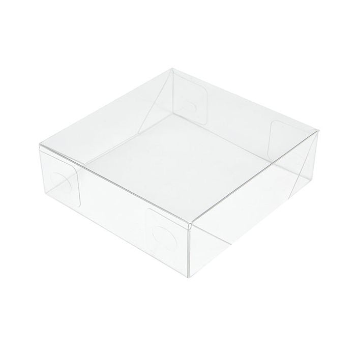 Lid Foldable and crystal Clear 81x25x84mm - 25 pcs