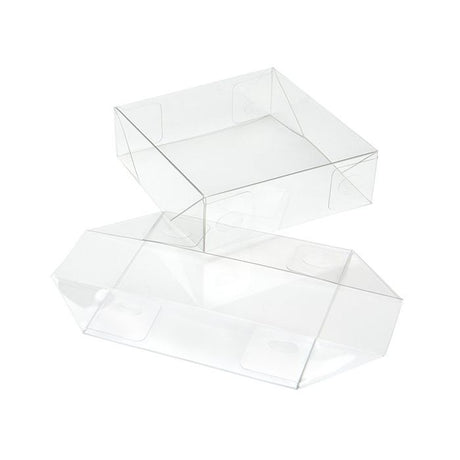 Lid Foldable and crystal Clear 81x25x84mm 