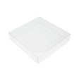 Lid Foldable and crystal Clear 13.2x2.5x13.5 cm (25 pieces) [BT357]