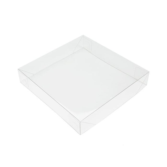 Lid Foldable and crystal Clear 13.2x2.5x13.5 cm (25 pieces) [BT357]