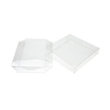 Lid Foldable and crystal Clear 13.2x2.5x13.5 cm (25 pieces) [BT357]