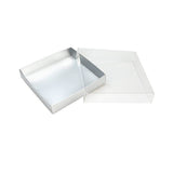 Lid Foldable and crystal Clear 13.2x2.5x13.5 cm (25 pieces) [BT357]
