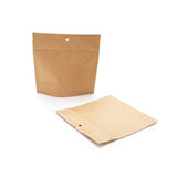 Child Resistant Pouch Bags Kraft 152x64x152mm -100 pcs