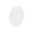 Flat Lid rPET Ø 95 mm Straw Cross (2000 pieces) [GB