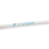 Drinking straws Paper 20 cm, Ø 0.5 cm White Individually wrapped (6250 pieces) [GB-DCD00457]