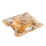 Snack bag Paper/organic film, 17.5x20 cm palm leaf look (500 pieces) [GB-DFC00512]