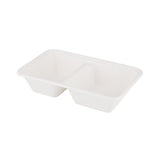 Menu bowl Sugar cane 1000 ml, 23x14.5x5 cm (500 pieces) [GB-DFC01296]