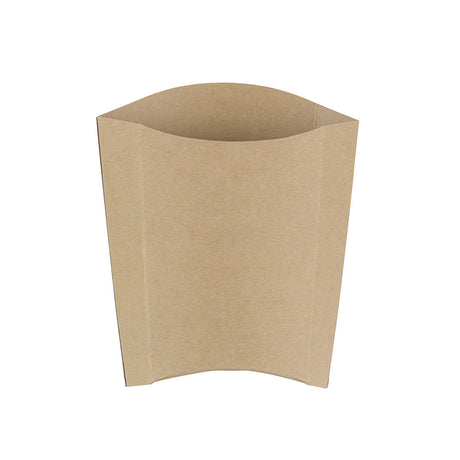 Fries Tray Cardboard 196 ml, 8.5x5x12 cm Brown (1000 pieces) [GB