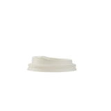 Lid CPLA Ø 62 mm White Drinking hole - 1000 pcs