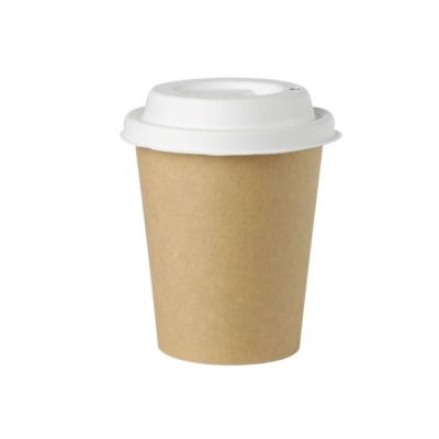 Cup Cardboard 200 ml Ø 80 mm Unbleached (1000 pieces) [GB-DHD04512]