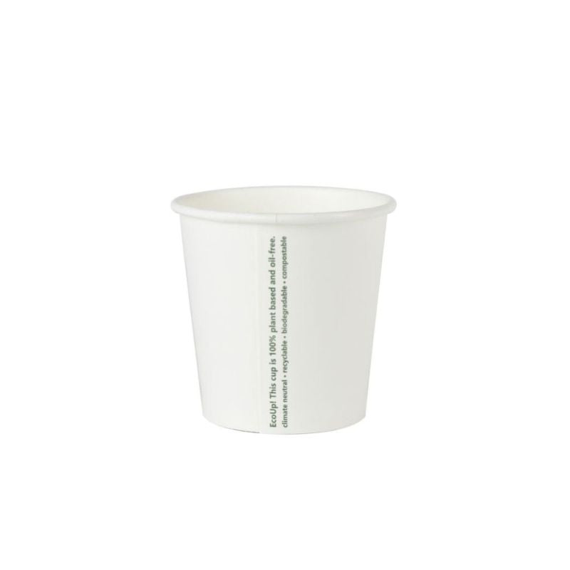 Cup cardboard 100 ml Ø 62 mm White - 1000 pcs
