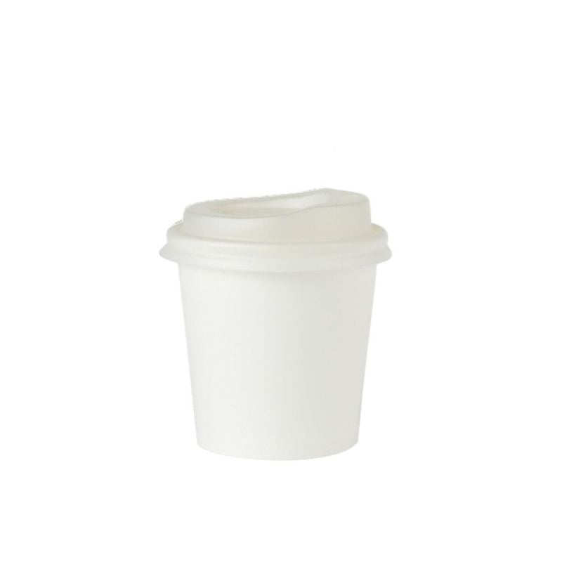 Cup cardboard 100 ml Ø 62 mm White - 1000 pcs