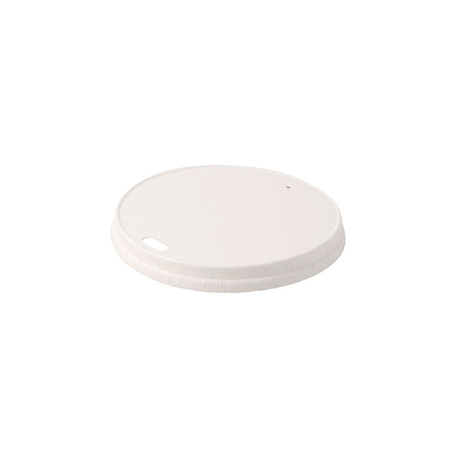Lid Paper Ø 90 mm White Drinking hole 