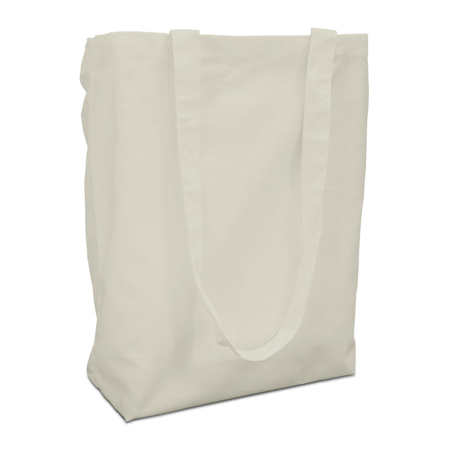 Cotton carrier bags 38x42cm with handle ecru 38x42cm (250 pcs.) [FP