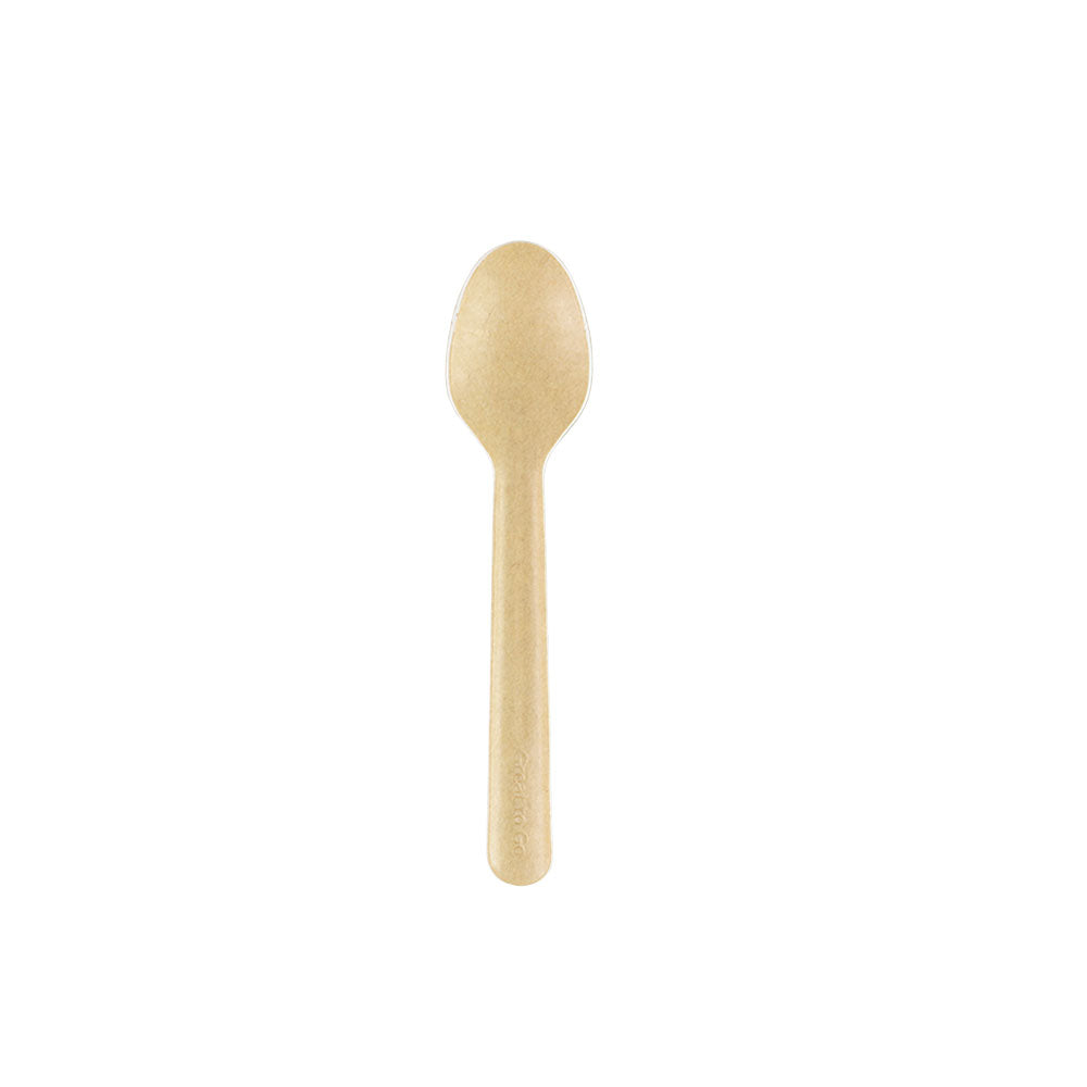 Teaspoon Paper 11.5 cm Brown (1000 pieces) [GB-DSE06366]