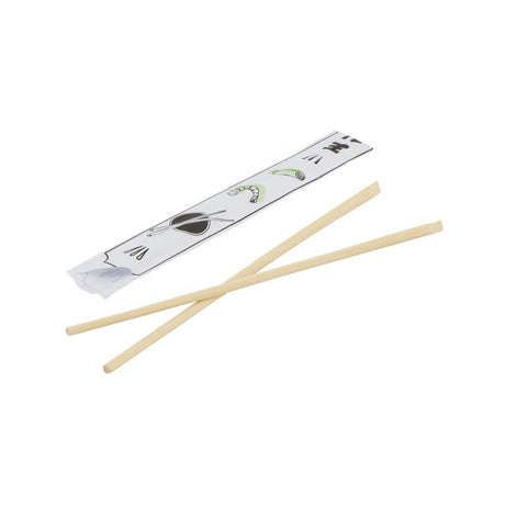 Chopsticks Bamboo 20 cm paper wrapper (3000 pieces) [GB
