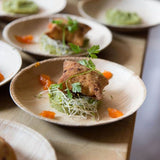 Round Plate Palm Leaf, Ø 15 cm (200 pieces) [GB-DTW05400]