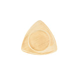 Triangular palm leaf plate flat 15x2x15 cm (200 pieces) [GB-DTW05440]