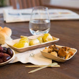 Palm leaf bowl 8.1 x 2.4 x 16 cm 125 ml (400 pieces) [GB-DTW05474]