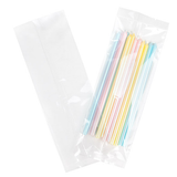 Eco-Friendly Bioplastic Clear Bags 76x203mm - Premium - 100 pcs
