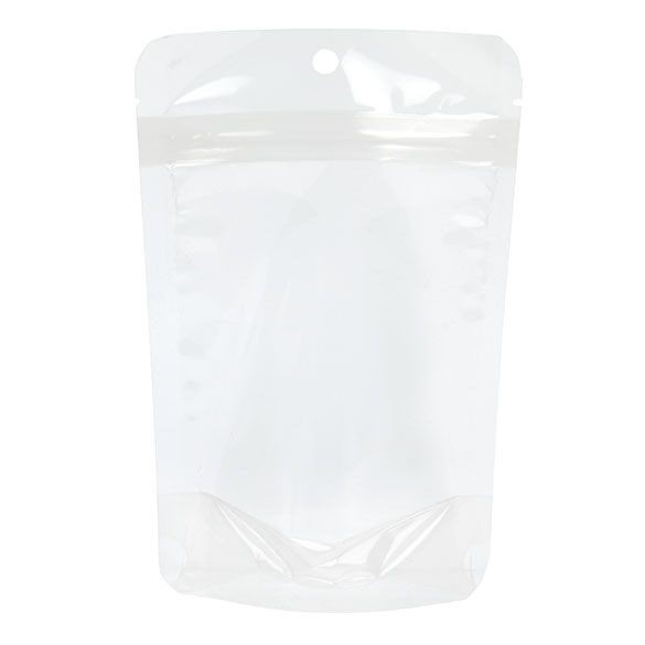 Compostable Stand Up Pouches Transparent | 57 grams | 102x60x152mm - 100 pcs