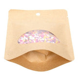 Eco Stand Up Pouches Kraft 57 grams 102x60x152mm - 100 pcs