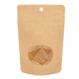 Eco Stand Up Pouches Kraft 57 grams 102x60x152mm - 100 pcs