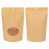 Eco Stand Up Pouches Kraft 312 grams 149x89x232mm - 100 pcs