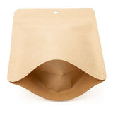 Eco Stand Up Pouches Kraft 113 grams 130x79x206mm - 100 pcs