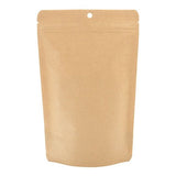 Eco Stand Up Pouches Kraft 312 grams 149x89x232mm - 100 pcs