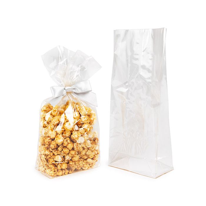 Block Bottom Bags Home Compostable w/ Paper Insert 127x76x305 mm - 100 pcs