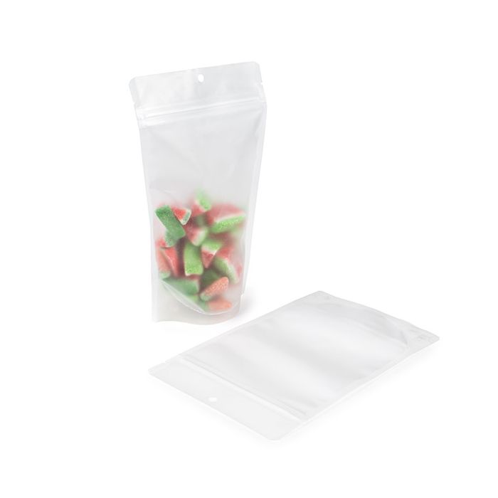 Recycable Stand Up Pouch Frosted | 113 grams | 130x79x206 mm - 100 pcs