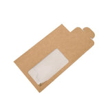 Kraft Gift Boxes with Window 90x45x215mm - 25 pcs