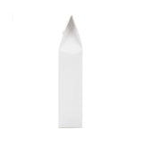 Kraft Gift Boxes with Window glossy White 90x45x215mm - 25 pcs