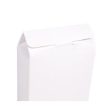 Kraft Gift Boxes White with Circle Window 89x38x102 mm - 25 pcs