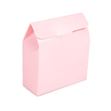 Kraft Gift Boxes Pink with Circle Window 89x38x102 mm - 25 pcs